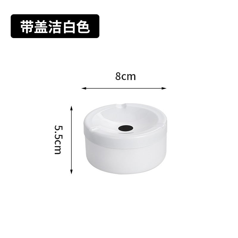 Stainless Steel Ashtray Bar Restaurant El Coffee Shop Milk Tea Shop Logo Home Commercial - Image 1